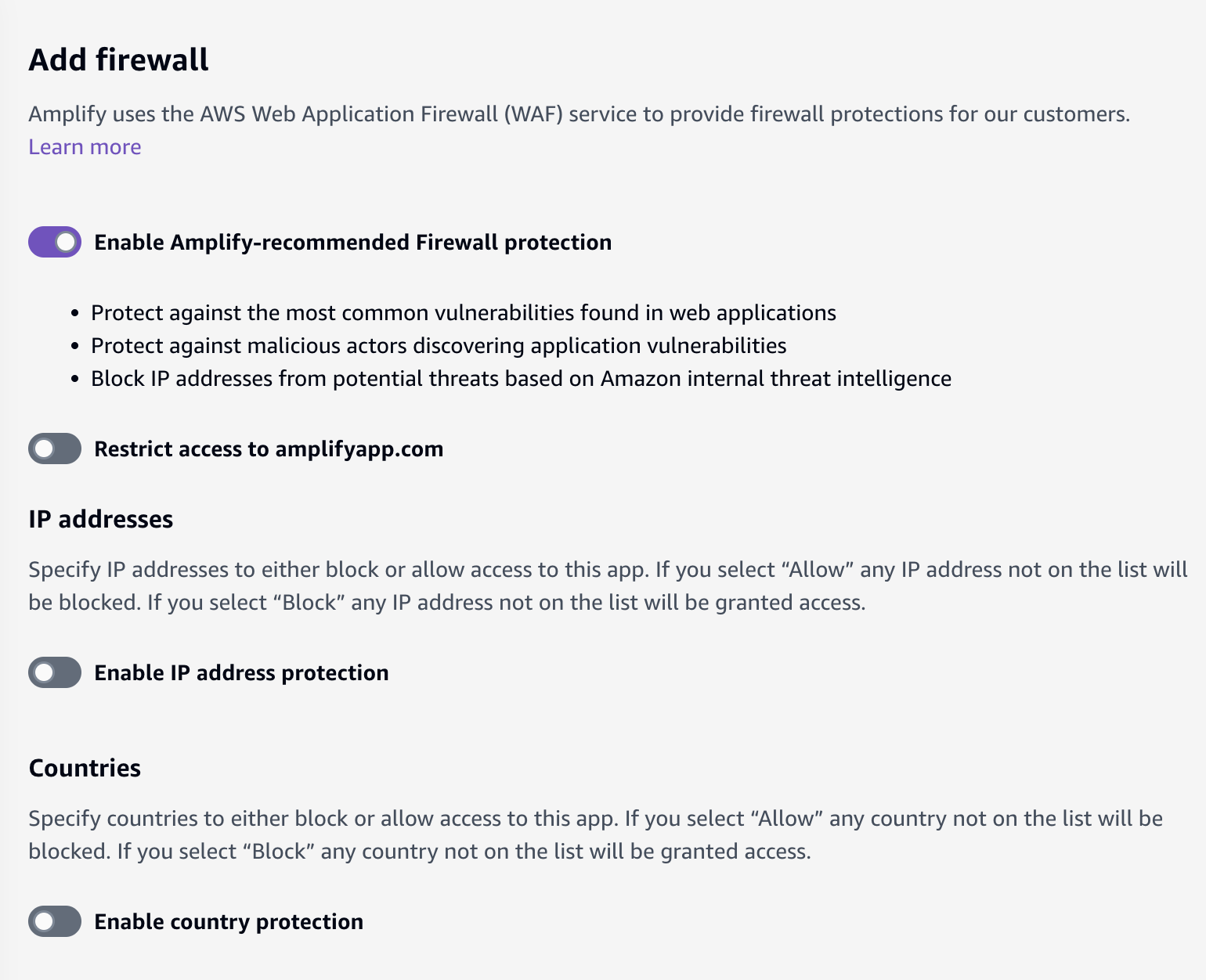 Web Application Firewall